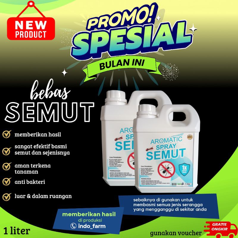 racun semut || obat mematikan semut || 1 liter || pengusir semut terbaik || semut tanaman.semut kebu