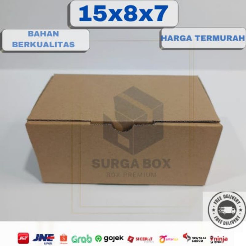 

Kardus Uk.15x8x7 cm.........Die Cut karton box kotak parfum,dll..