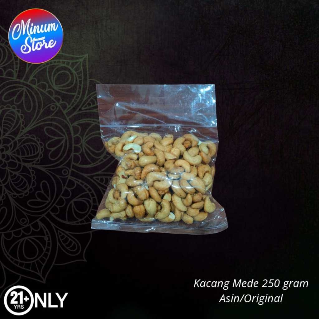 

Kacang Mede Super Asin/Original 250gr