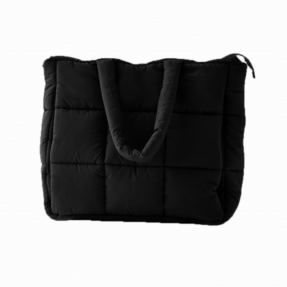 KODE H64C Doyle Pilvy Tas Laptop Puff Tote Bag Pria Wanita Unisex up to 14 inch