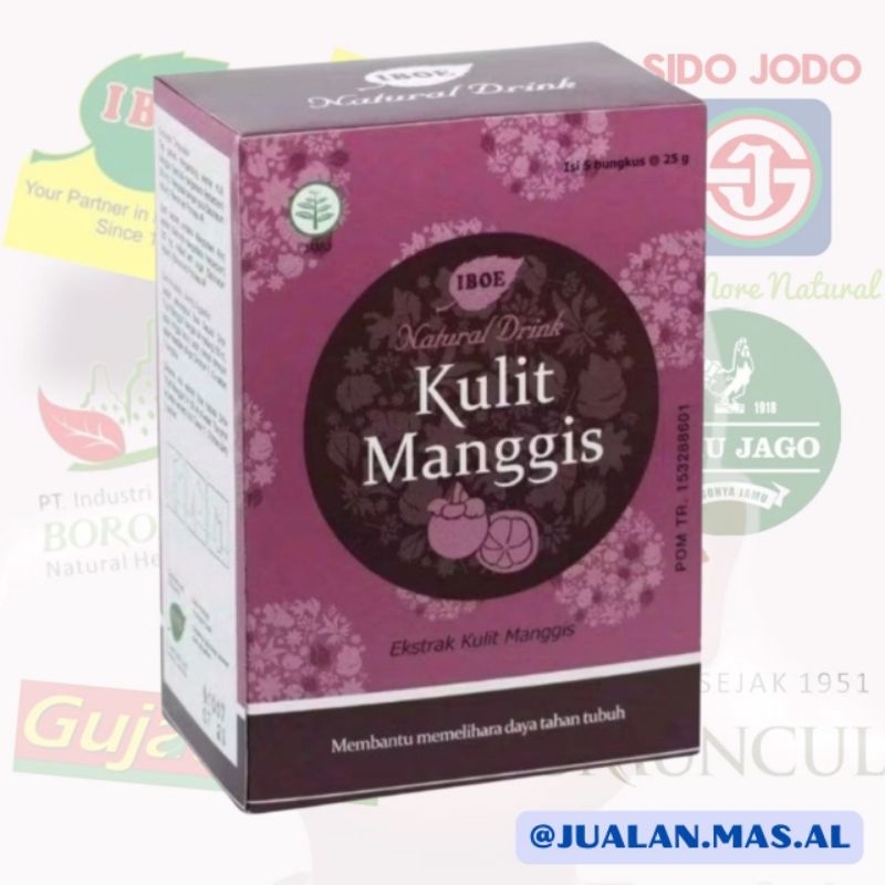 

IBOE - NATURAL DRINK KULIT MANGGIS ISI 5 SACHET