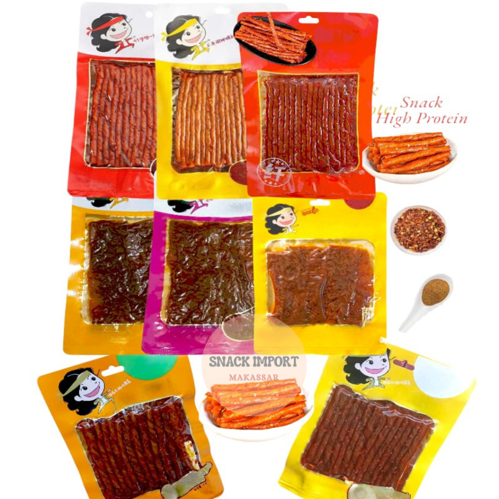 

Cemilan Viral Vegetarian - Snack Pedas High Protein