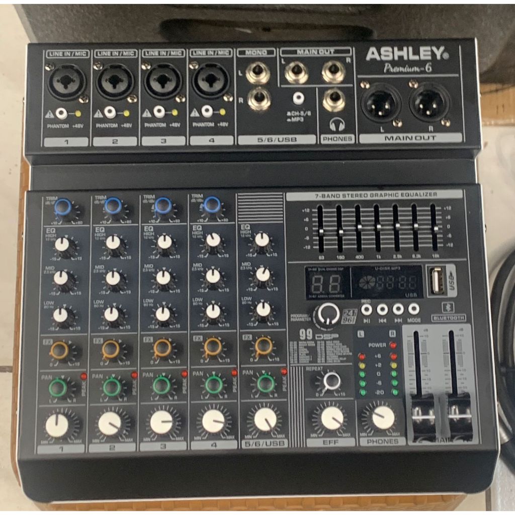 Ashley Premium 6 Mixer Audio Premium6