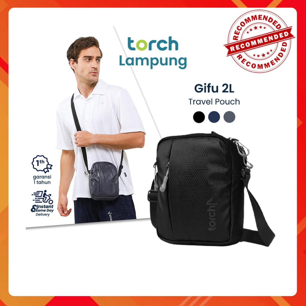 TORCH Gifu 2 Liter -Tas Selempang Travel Pouch