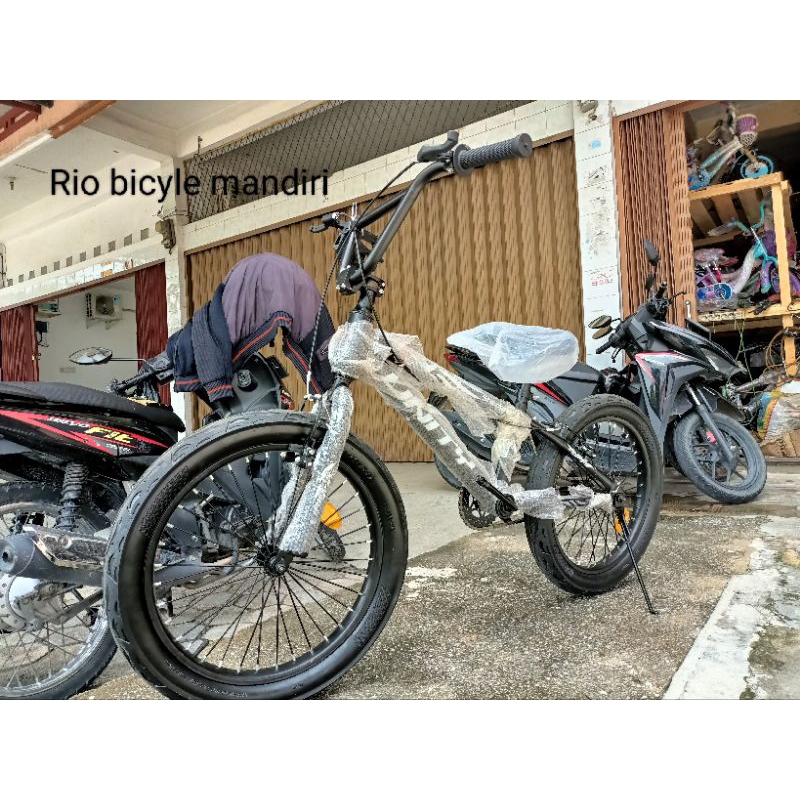 SEPEDA BMX UNITY RING 20 BAN BESAR,HITAM KEREN