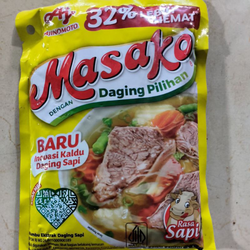 

Masako sapi ukuran 250gr