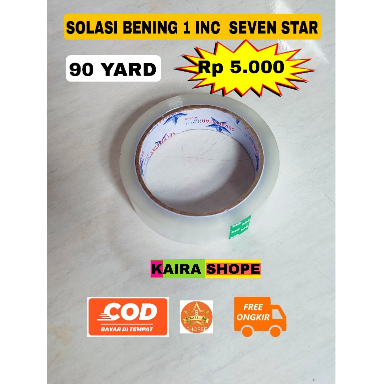 

Solasi bening 1 inch 90 yard