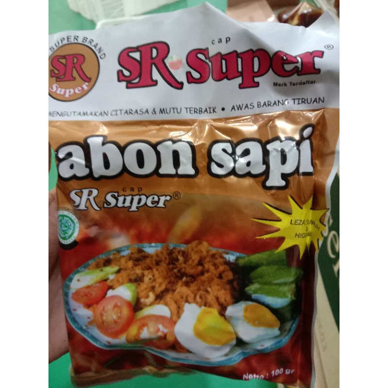 

abon sapi SR super 100gr