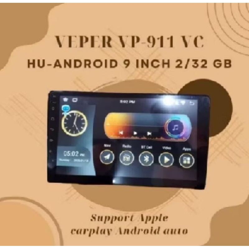 head unit android 9 inch veper vp-9911 VC