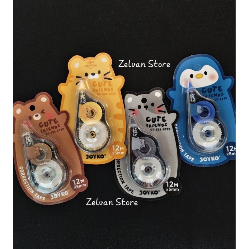 

Correction Tape JOYKO CT 522 CTFR (bundle isi 3 pcs)