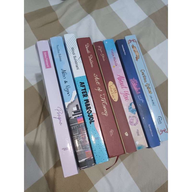 PRELOVED NOVEL AU & WP BY KINAR'S