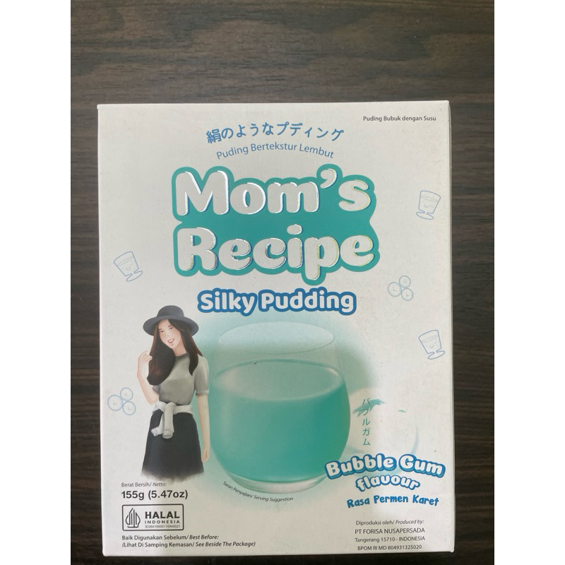 

silky pudding mom's recipe kemasan 155gr