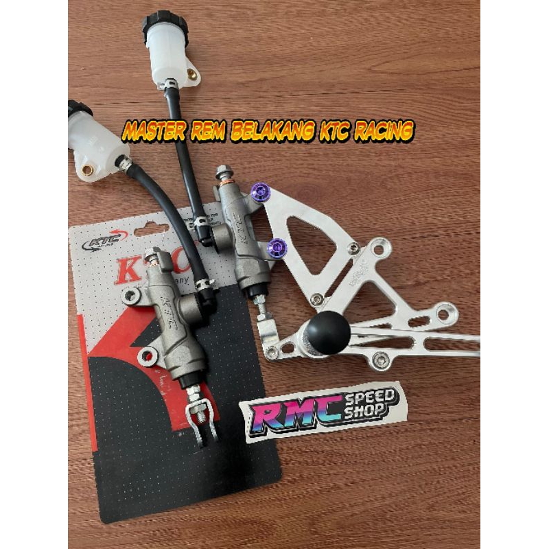 Master rem belakang Ktc racing / Master rem Ktc belakang ori