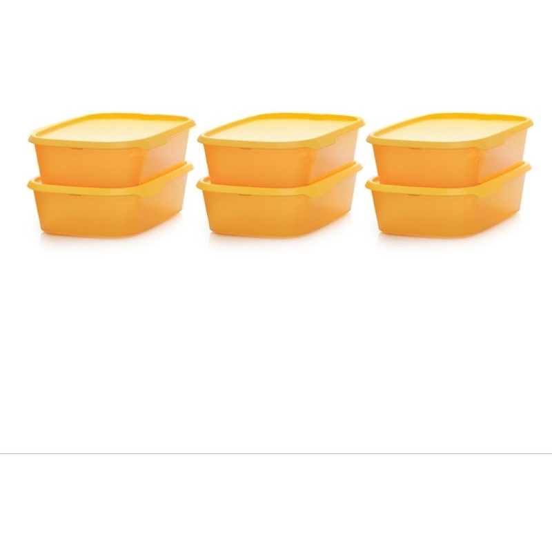 Tupperware one touch recta 1.3litre tempat makanan di kulkas