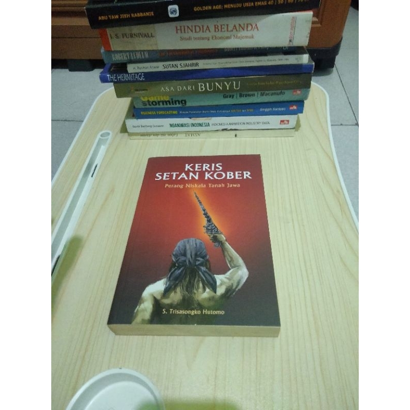 buku original - keris setan Gober oleh Trisasongko hutomo
