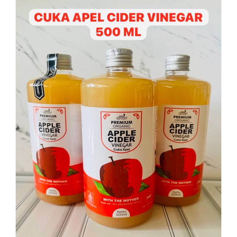 

CUKA APEL CIDER VINEGAR 500 ML || APEL CIDER 500 ML
