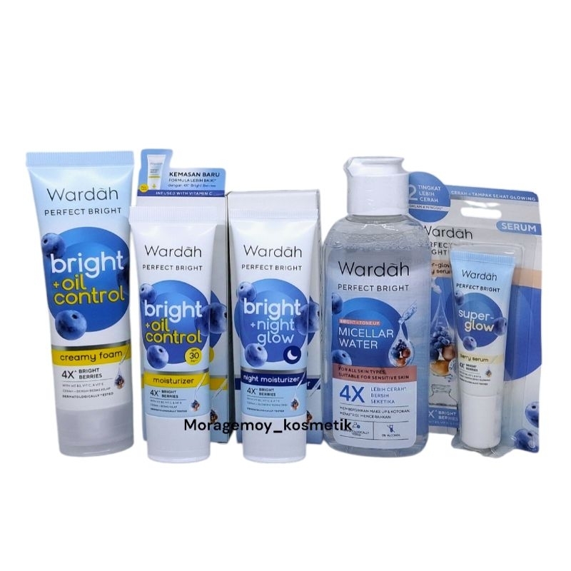 Wardah Series Perfect Bright Oil Control / Paket Kulit Berminyak