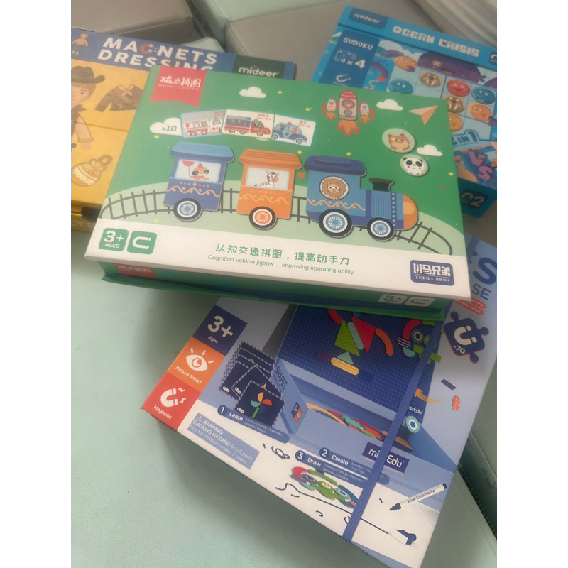 mideer mainan edukasi anak / puzzle preloved bekas