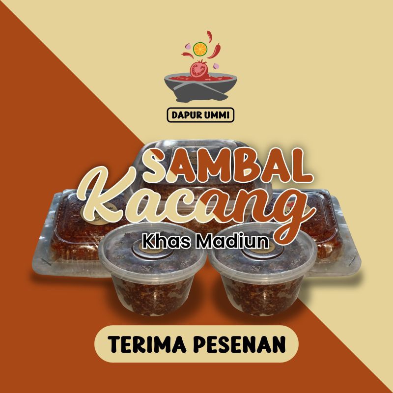 

Sambal Kacang Khas Madiun 285gr