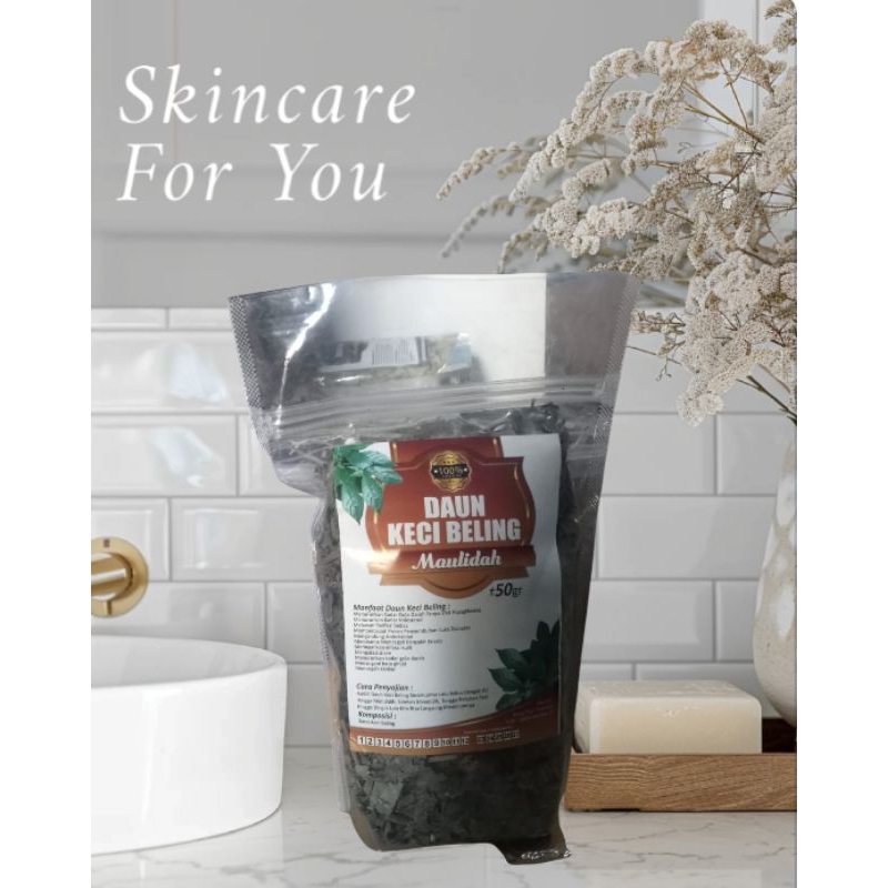 

Teh seduh daun kecil beling/Teh herbal daun kecil beling 50 gram