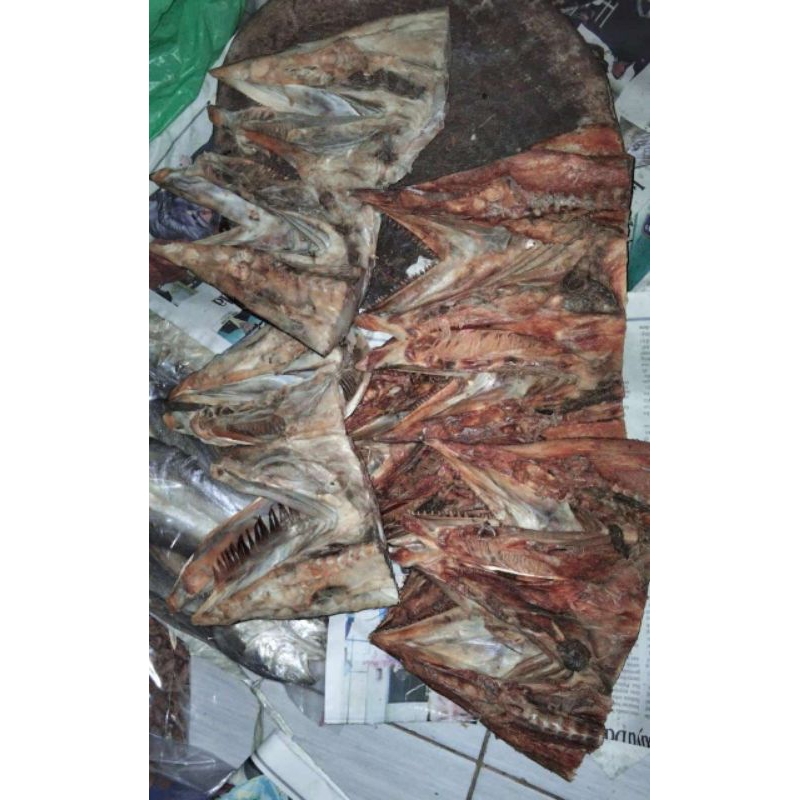 

KEPALA IKAN TENGGIRI DAN KERUPUK IWAK KHAS TABANIO