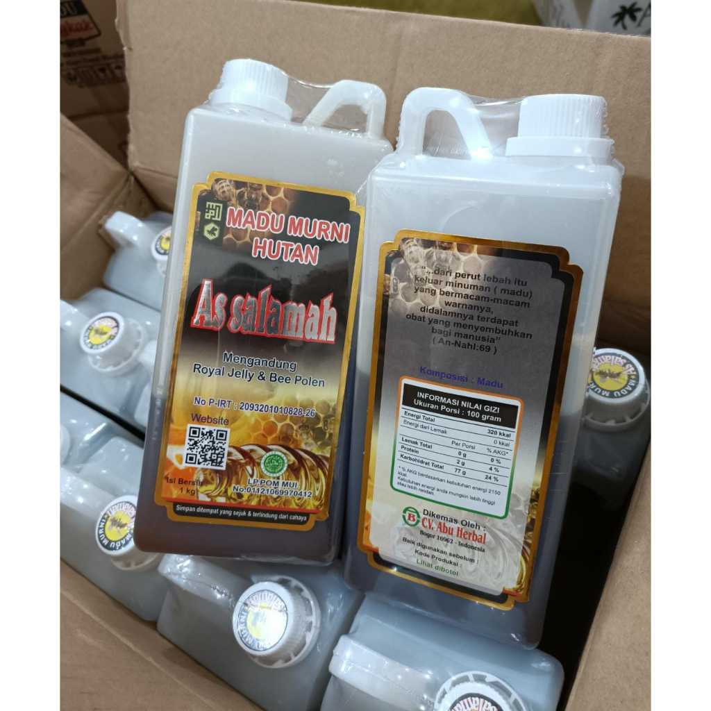 

Madu Murni Hutan Assalamah 1kg Riau