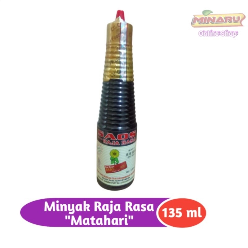 

Saos Raja Rasa Matahari 135 ml / 275 ml Minyak Raja Rasa 135ml Matahari Minyak Raja Rasa 275ml rajarasa 600ml ( botol plastik )