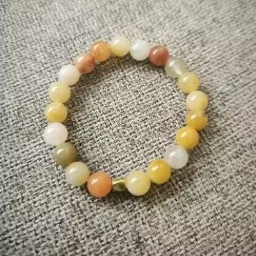 Gelang Batu Jade Imperial gold