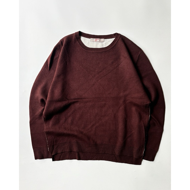 8Seconds Kintwear/Rajut Sweater Vintage Brown