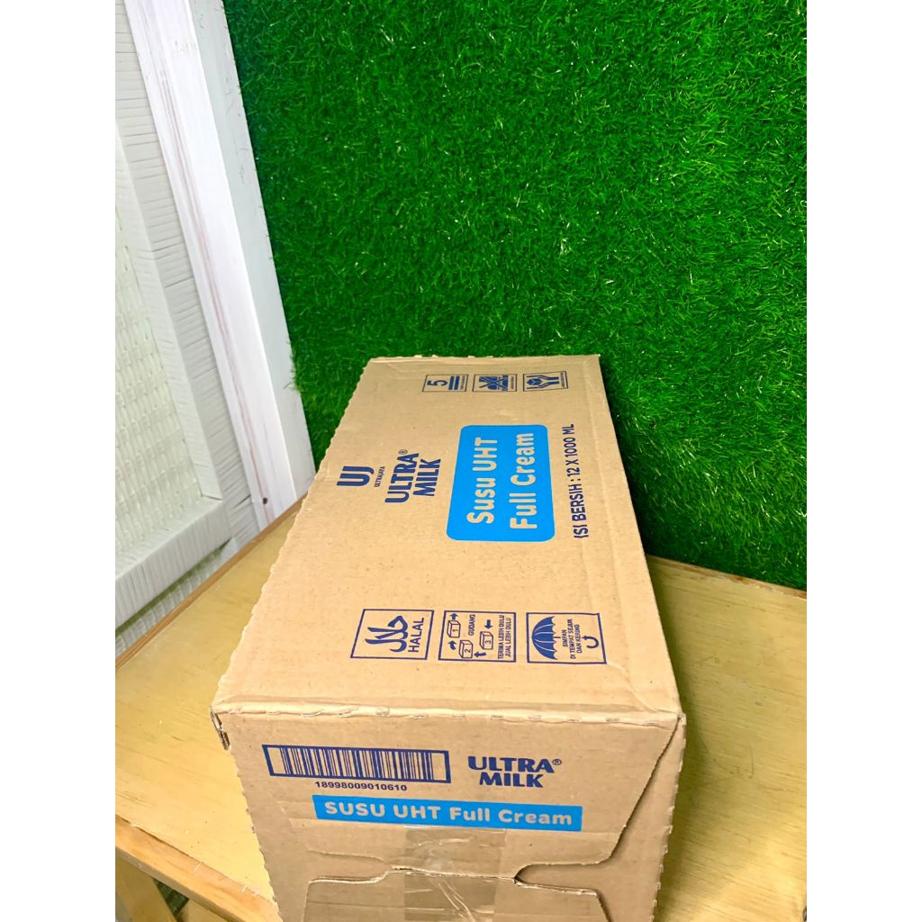 

Susu Ultra Milk Full Cream Made From Fresh Milk 1000ml Isi 12 Per Karton