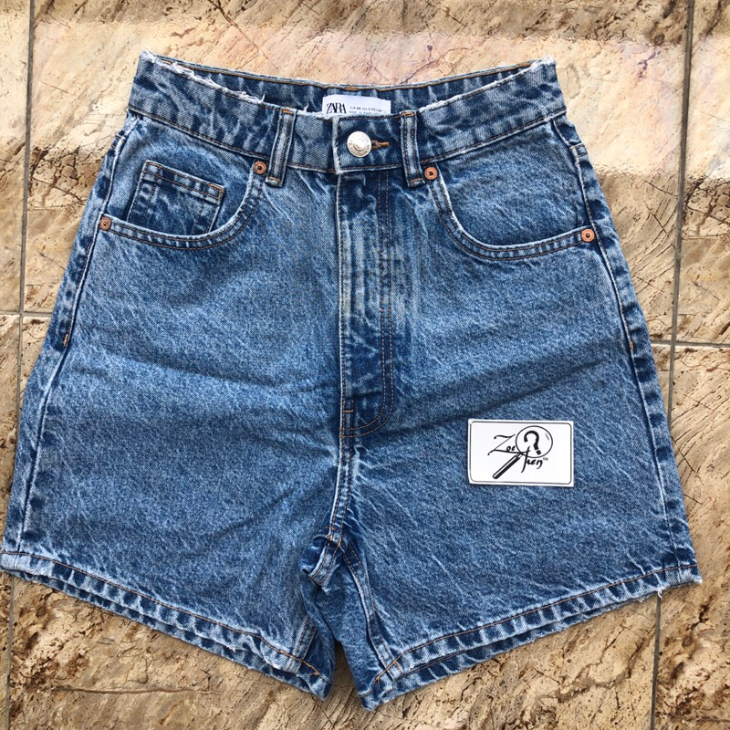 CELANA PENDEK ZARA JEANS WOMEN