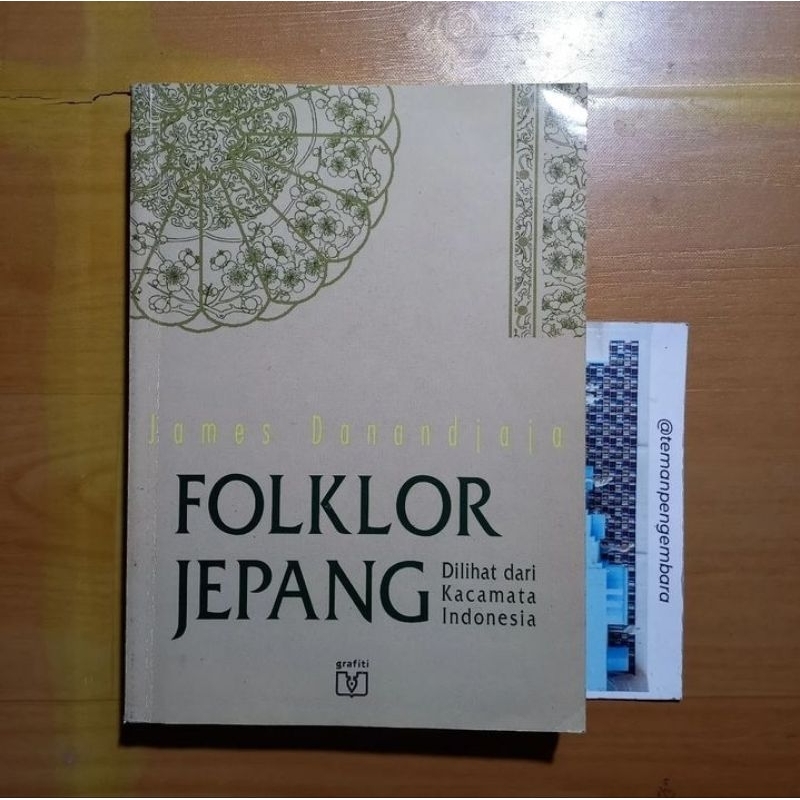 Buku Folklor Jepang Dilihat dari Kacamata Indonesia - James Danandjaja