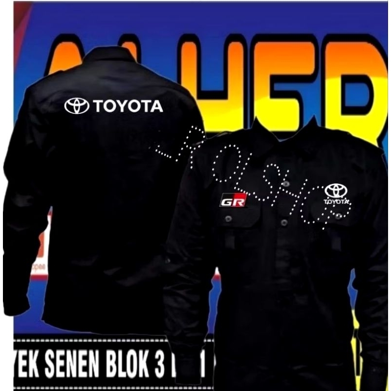 kemeja Toyota gr baju Toyota gr seragam Toyota gr Pdh Toyota gr Pdl Toyota gr kemeja kerja Toyota gr