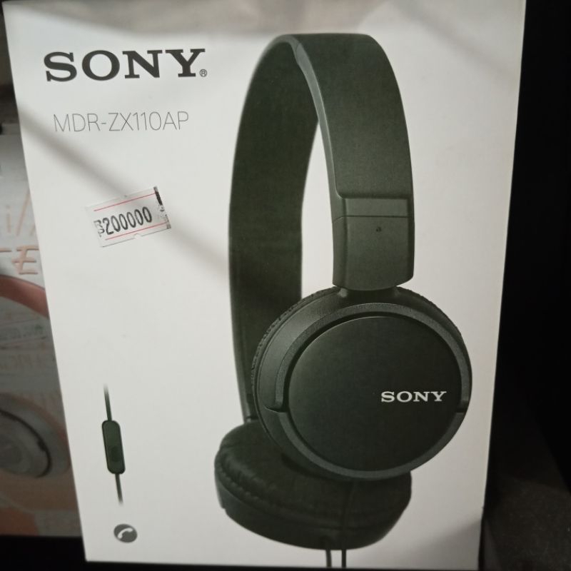 HEADPHONE SONY MDR ZX-110AP GAMING HEADSET KABEL