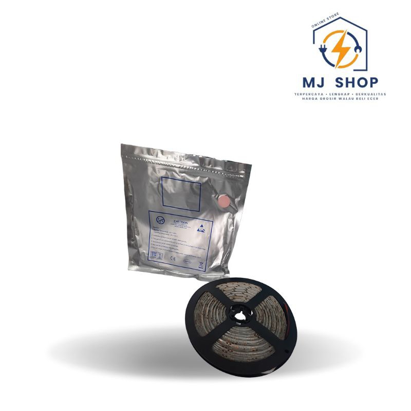 Lampu led strip warna pink power supply