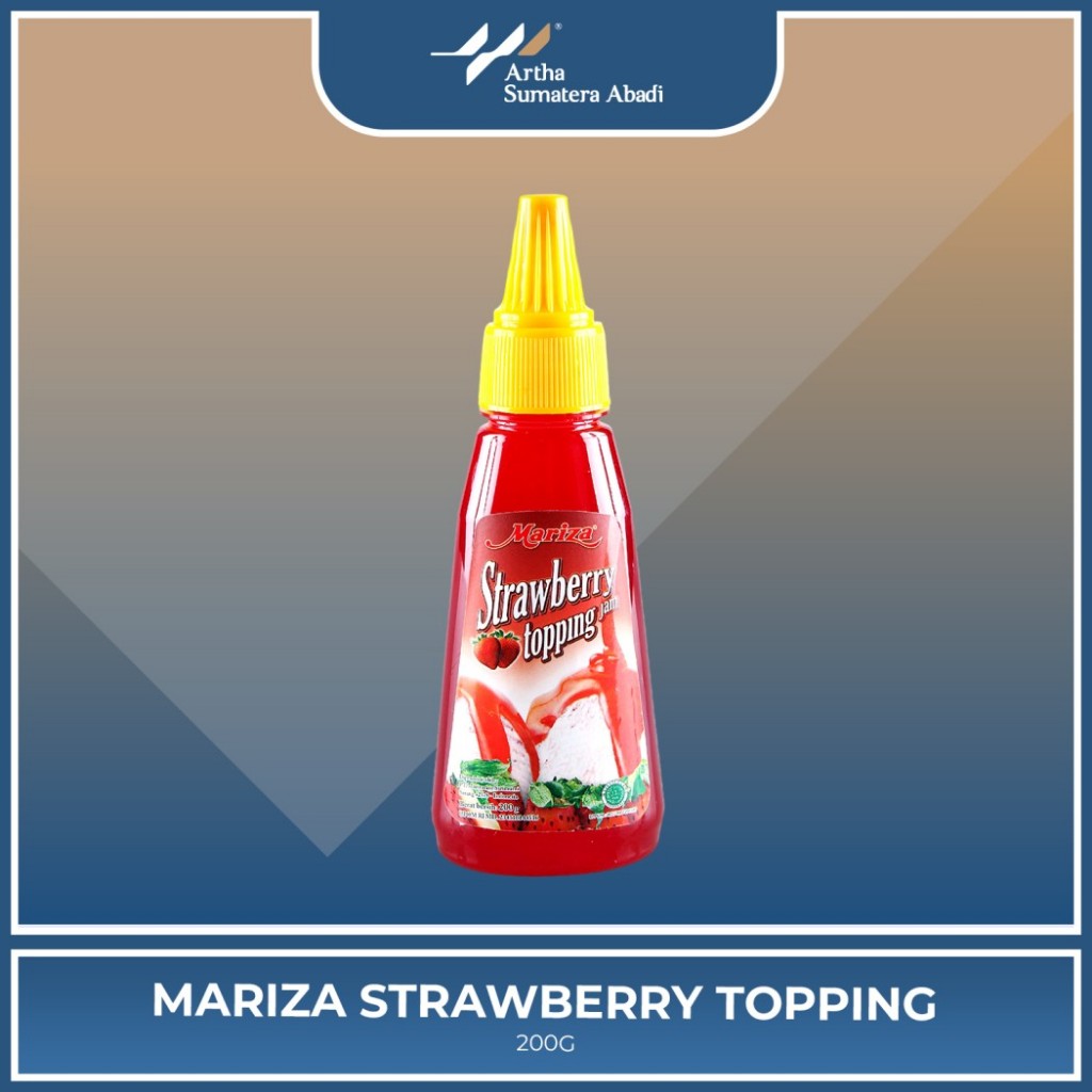 

MARIZA STRAWBERRY TOPPING 200GR