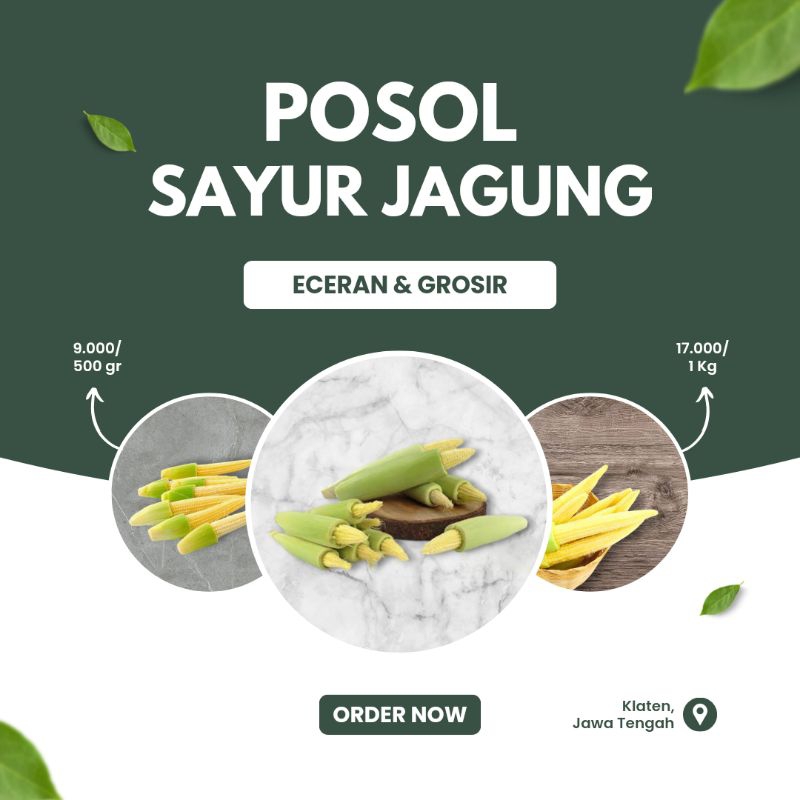 

Posol Janten Putren Sayur Jagung Klaten