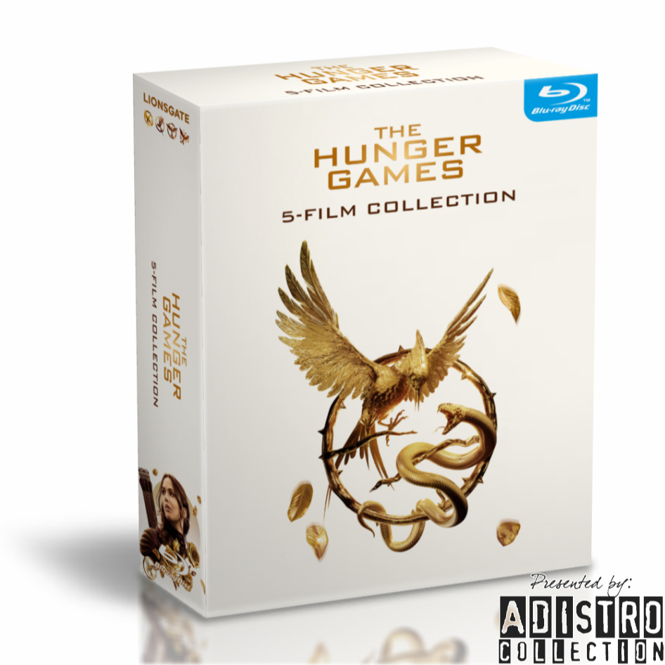 Film Blu-Ray THE HUNGER GAMES Edisi BOX SET COMPLETE