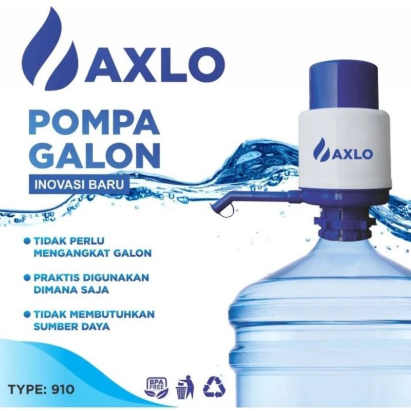Pompa Galon manual Axlo / Pompa aqua galon / Pompa air galon manual
