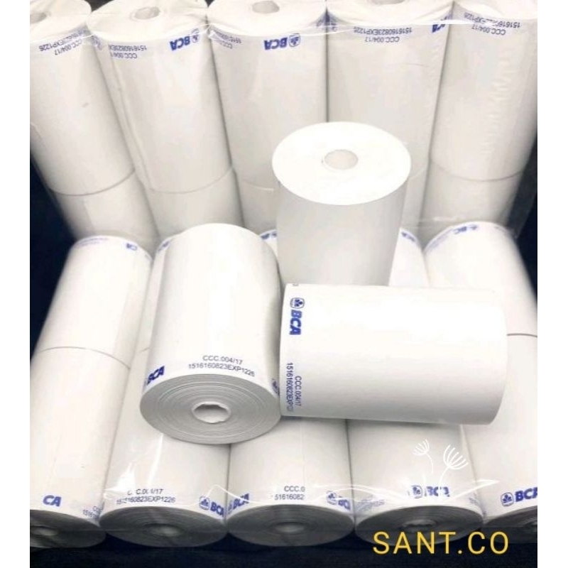 

Thermal paper roll Struk Logo BCA