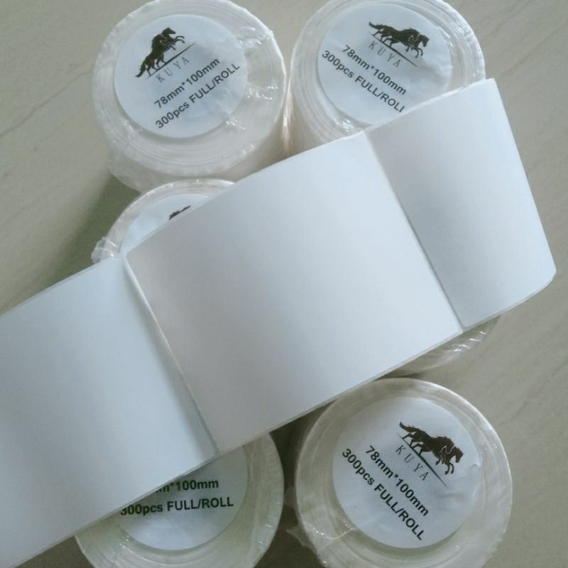 

Stiker label thermal 300lembar 78x100mm
