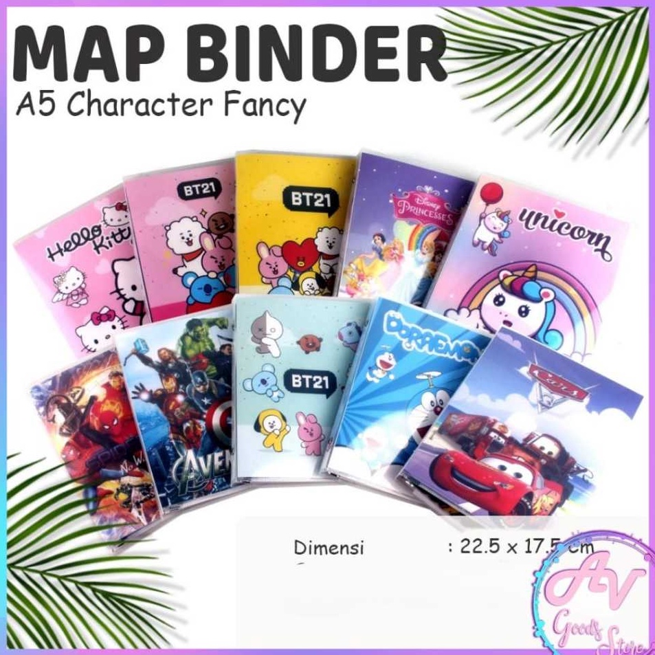 

Flash Product map binder binder note map binder A5 map binder karakter fancy A5
