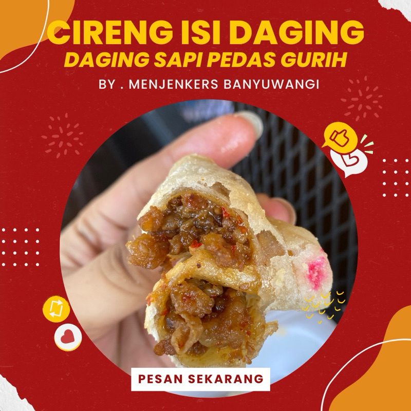 

Cireng Isi Daging Sapi Slice Isi 3 Besar Super Uwendul