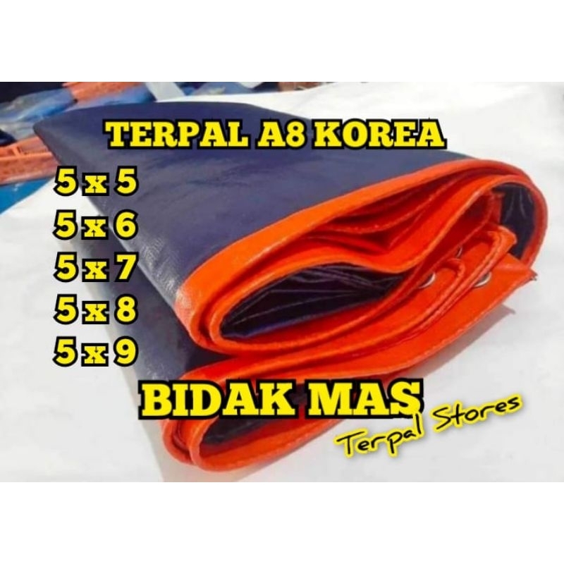 terpal lembaran A8 Korea terpal tenda truk