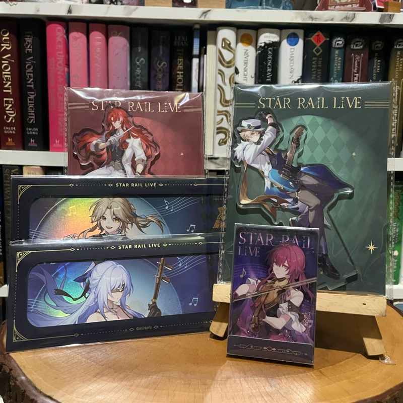 Ready Stock OFFICIAL Honkai Star Rail HSR LIVE Concert Argenti Aventurine Kafka Jingliu Yanqing Stan