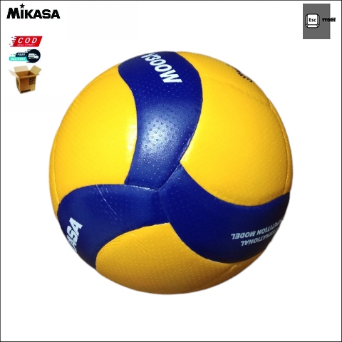 MIKASA Bola Voli V300W Bintik Grade Original Bola Volly Mikasa Asli Import