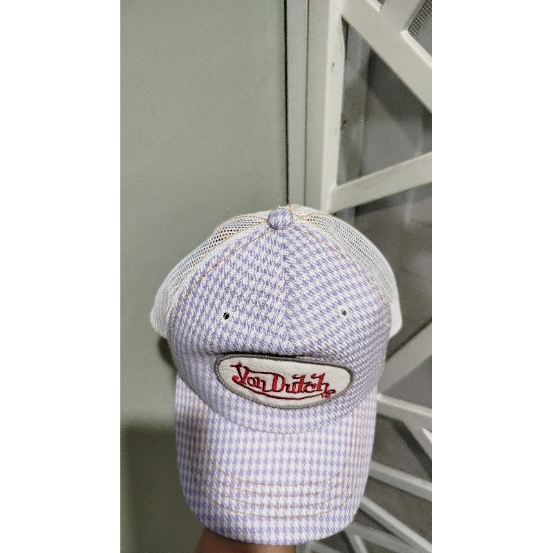 Topi Von Dutch Motif Lavender Second Original