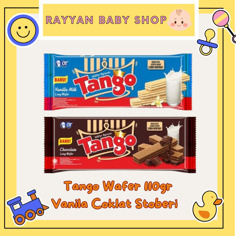 

Wafer Tango Coklat Vanilla Stoberi 110gr