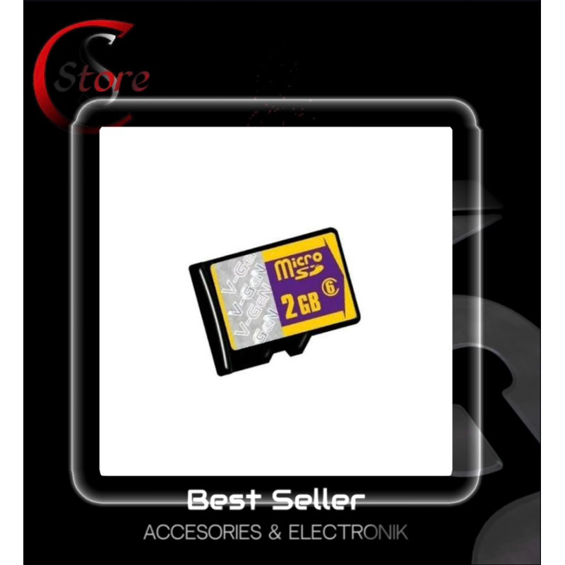 HARGA TERBAIK MEMORI CARD V-GEN NEW 2GB (NON PACKING)