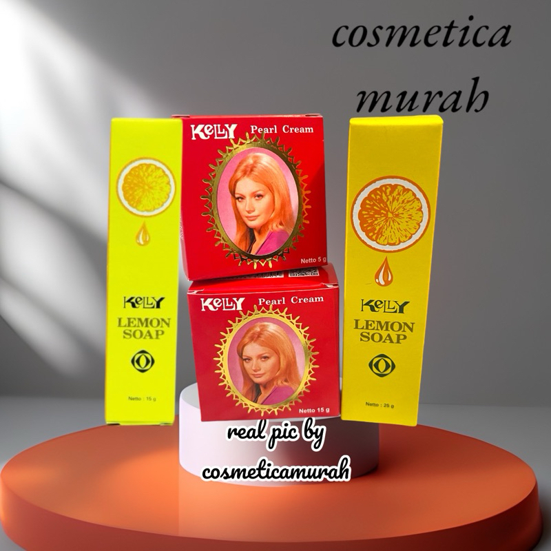 𝐂O𝐒M𝐄T𝐈C𝐀M𝐔R𝐀H T𝐄R𝐌U𝐑A𝐇 [ KELLY SKINCARE ] KELLY SABUN 15 GR / KELLY SABUN 25 GR / KELLY CREAM 5 GR 